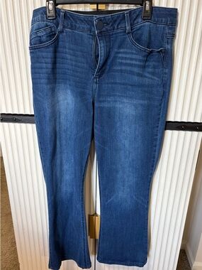 Democracy Dark Blue Flare Jeans